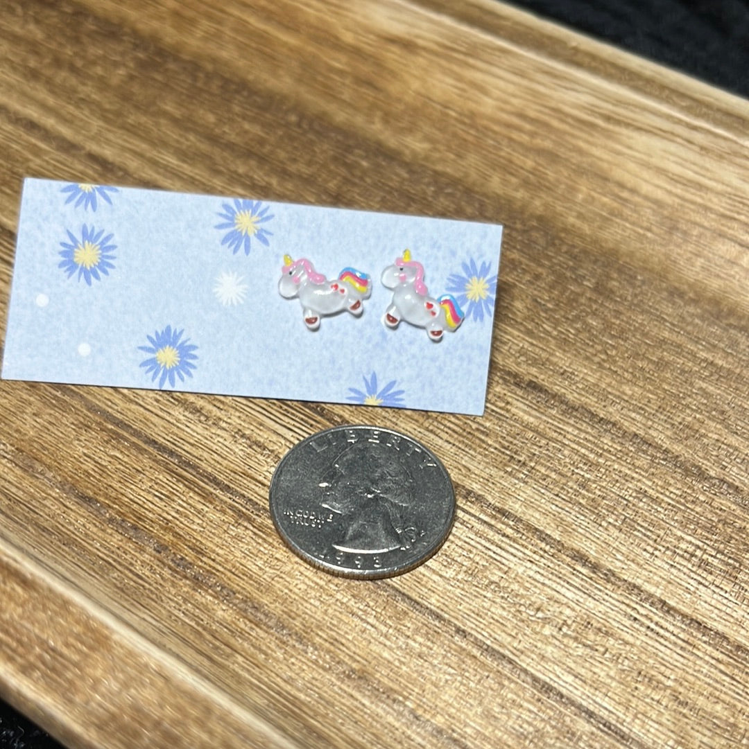 unicorn micro studs