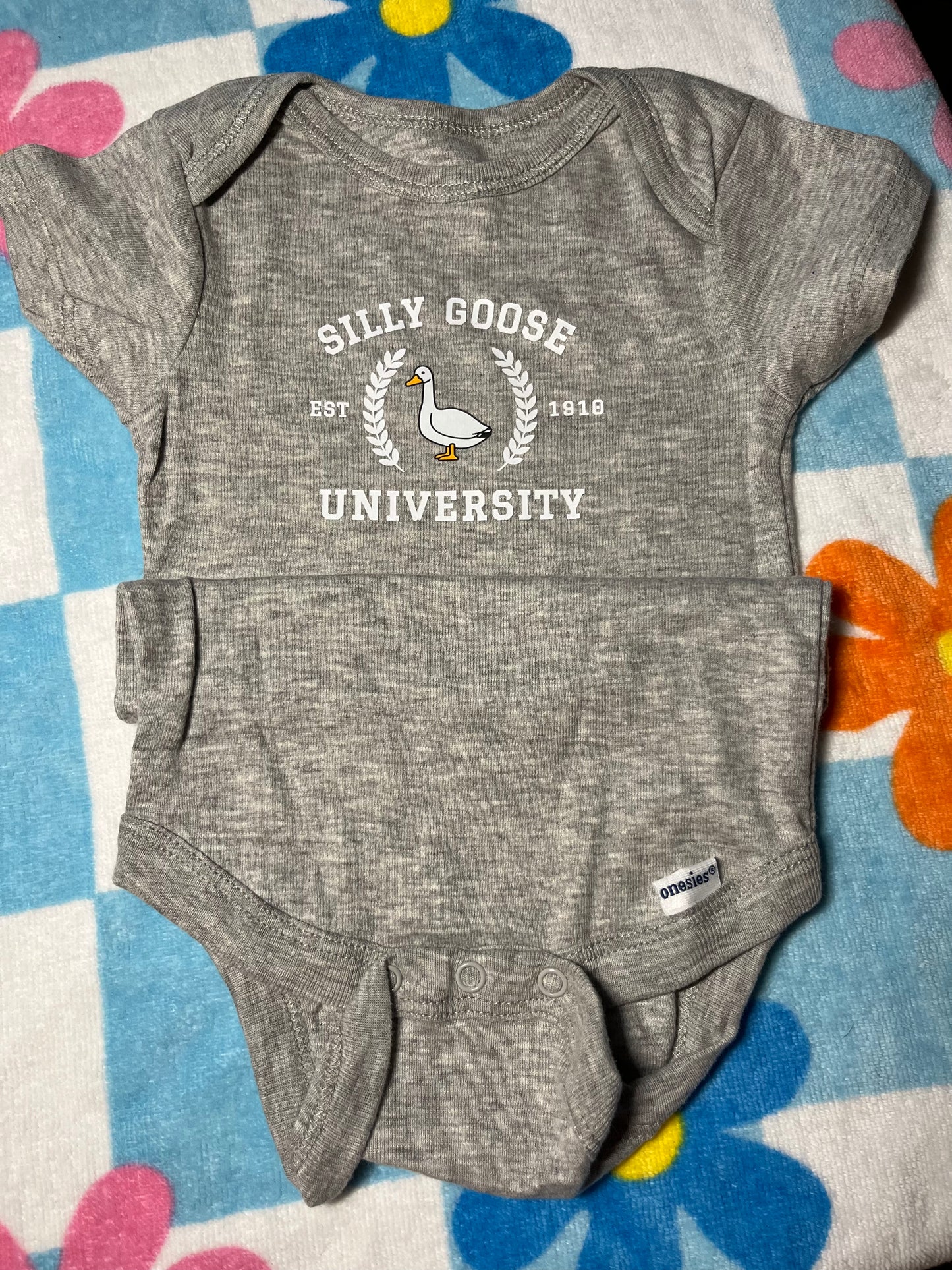 silly goose u onesie