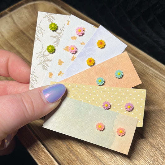 tiny dahlia micro studs