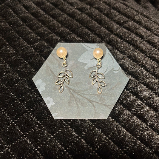 leafy charmed studs