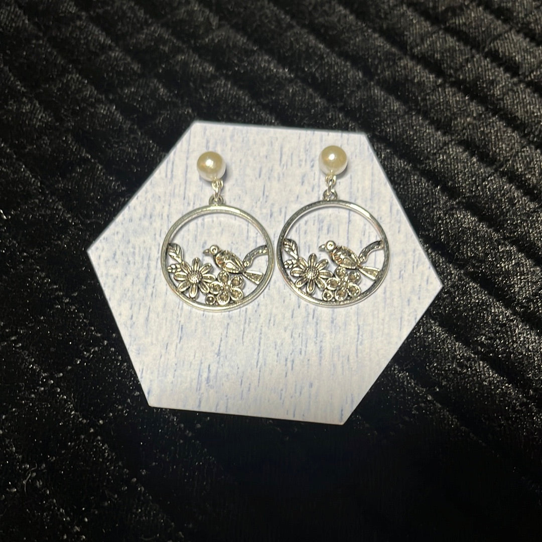 little bird charmed studs
