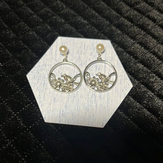 little bird charmed studs