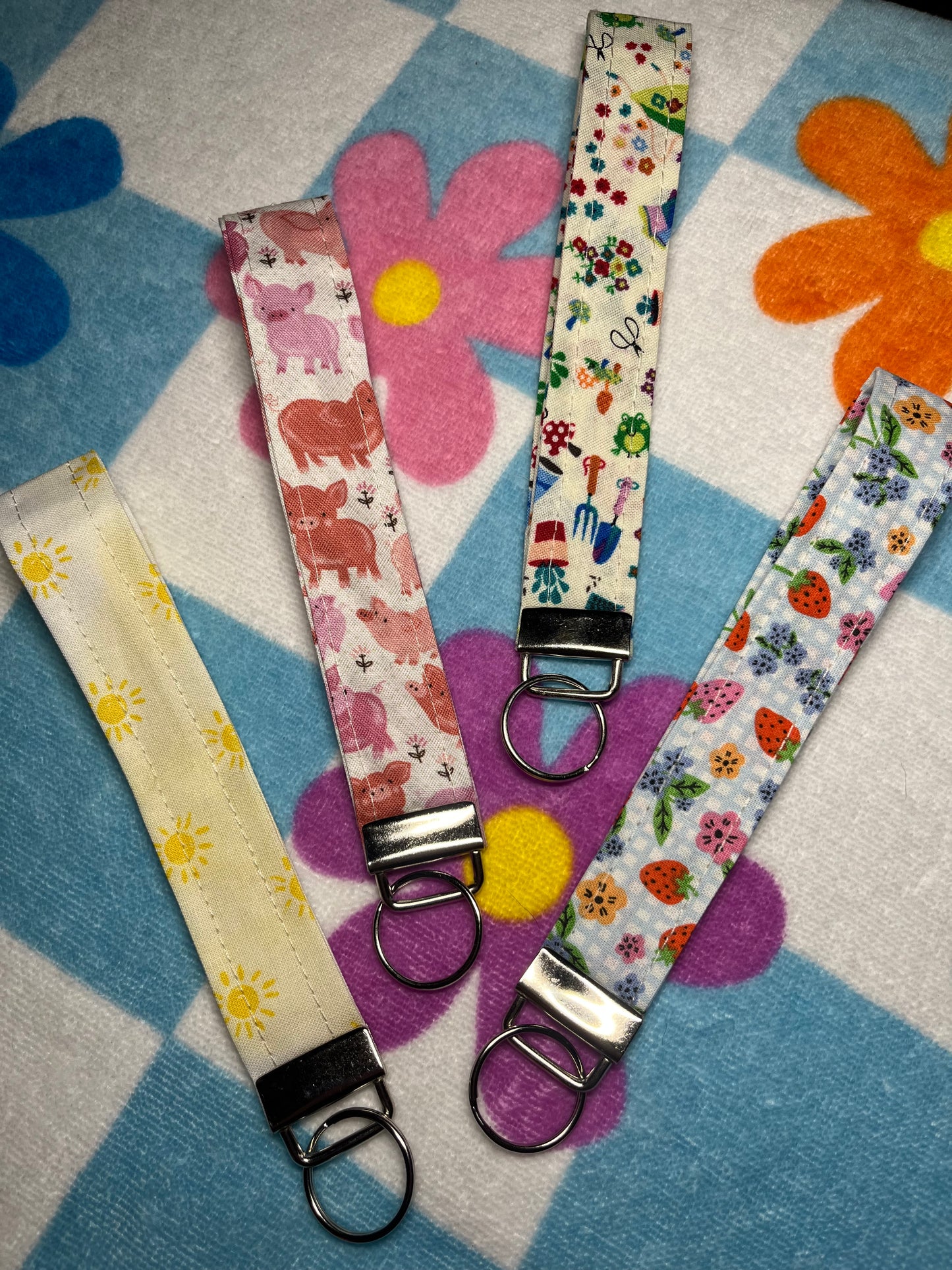 fabric key fobs