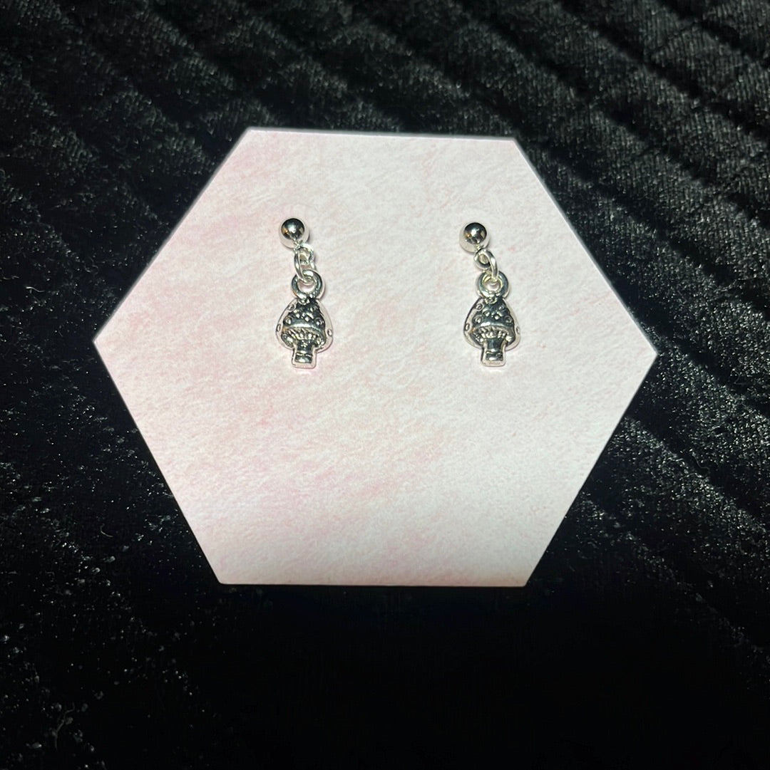 mini shroom charmed studs