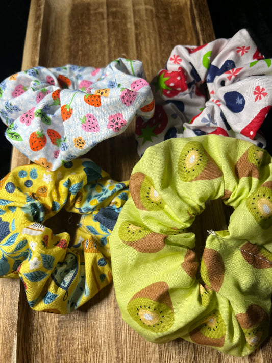 fruity scrunchies
