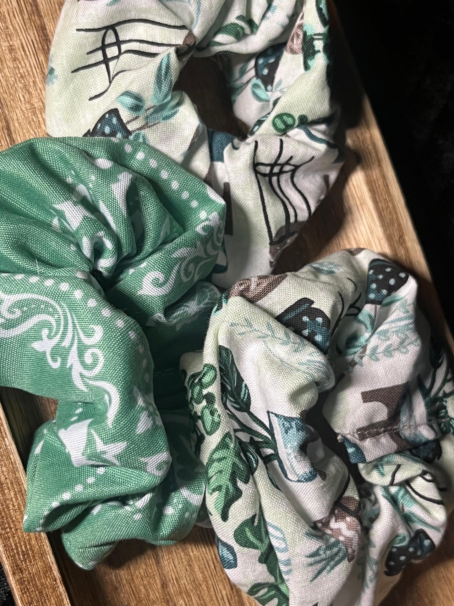 botanical scrunchies