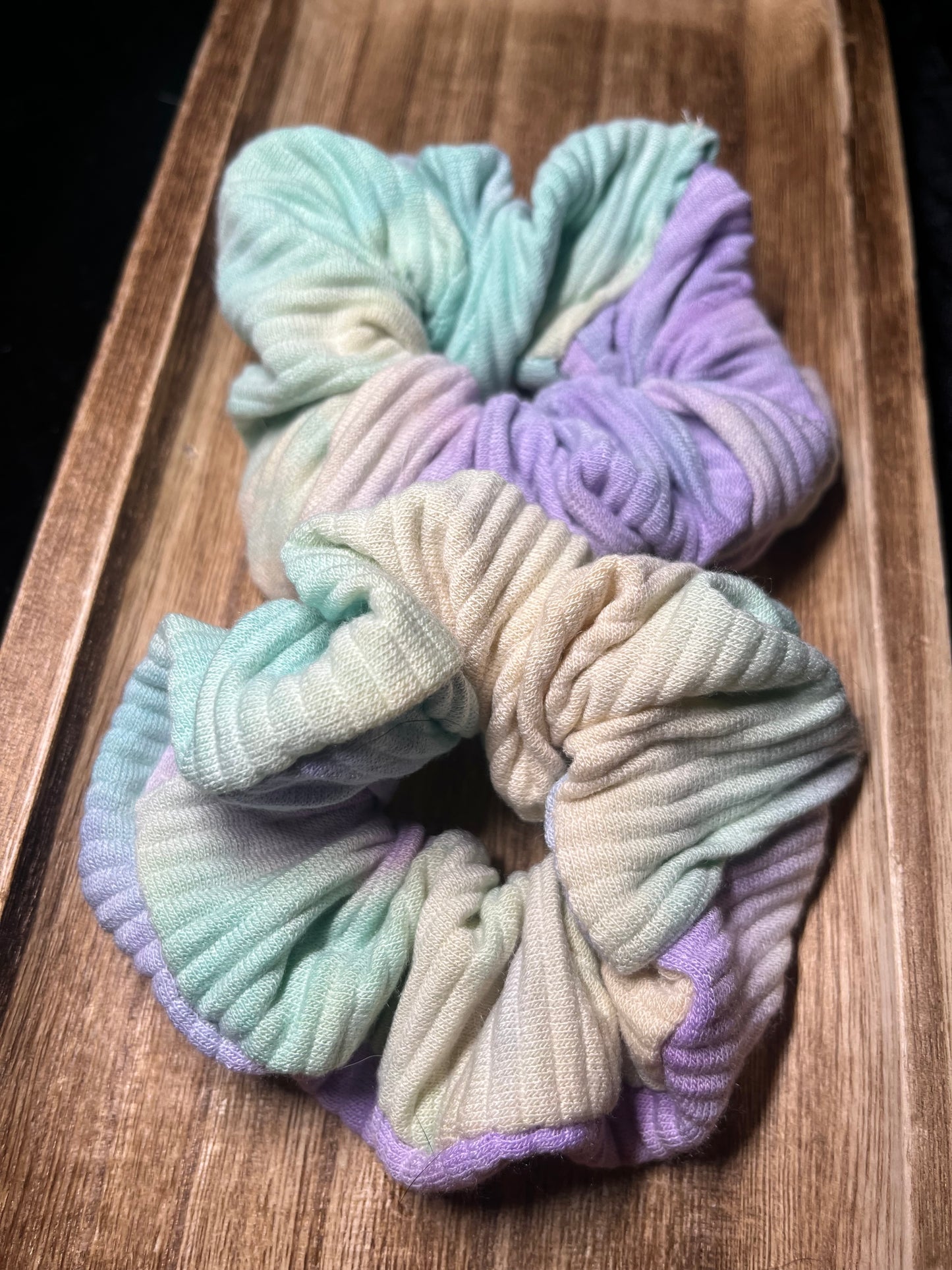 colorful scrunchies