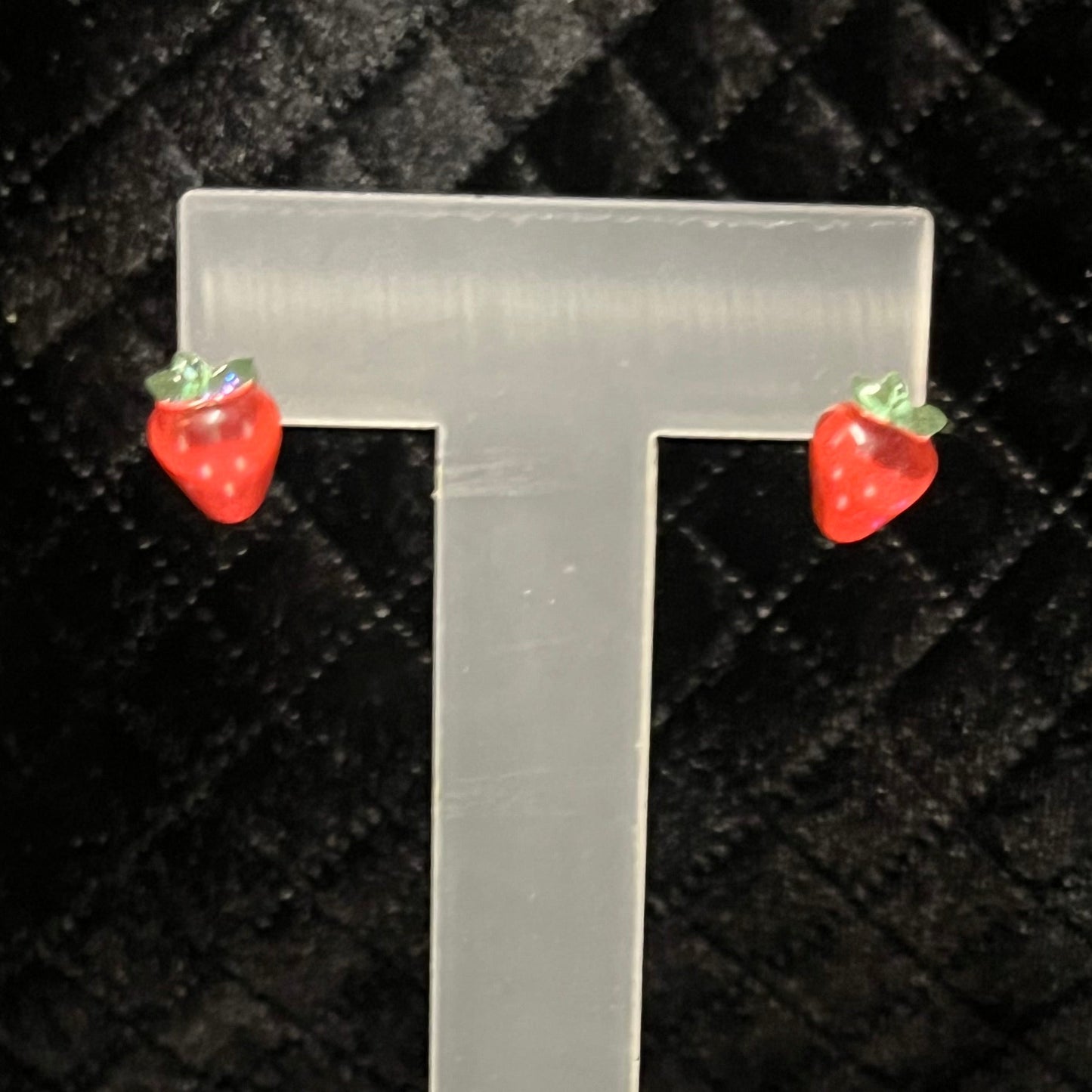 mini strawberry studs
