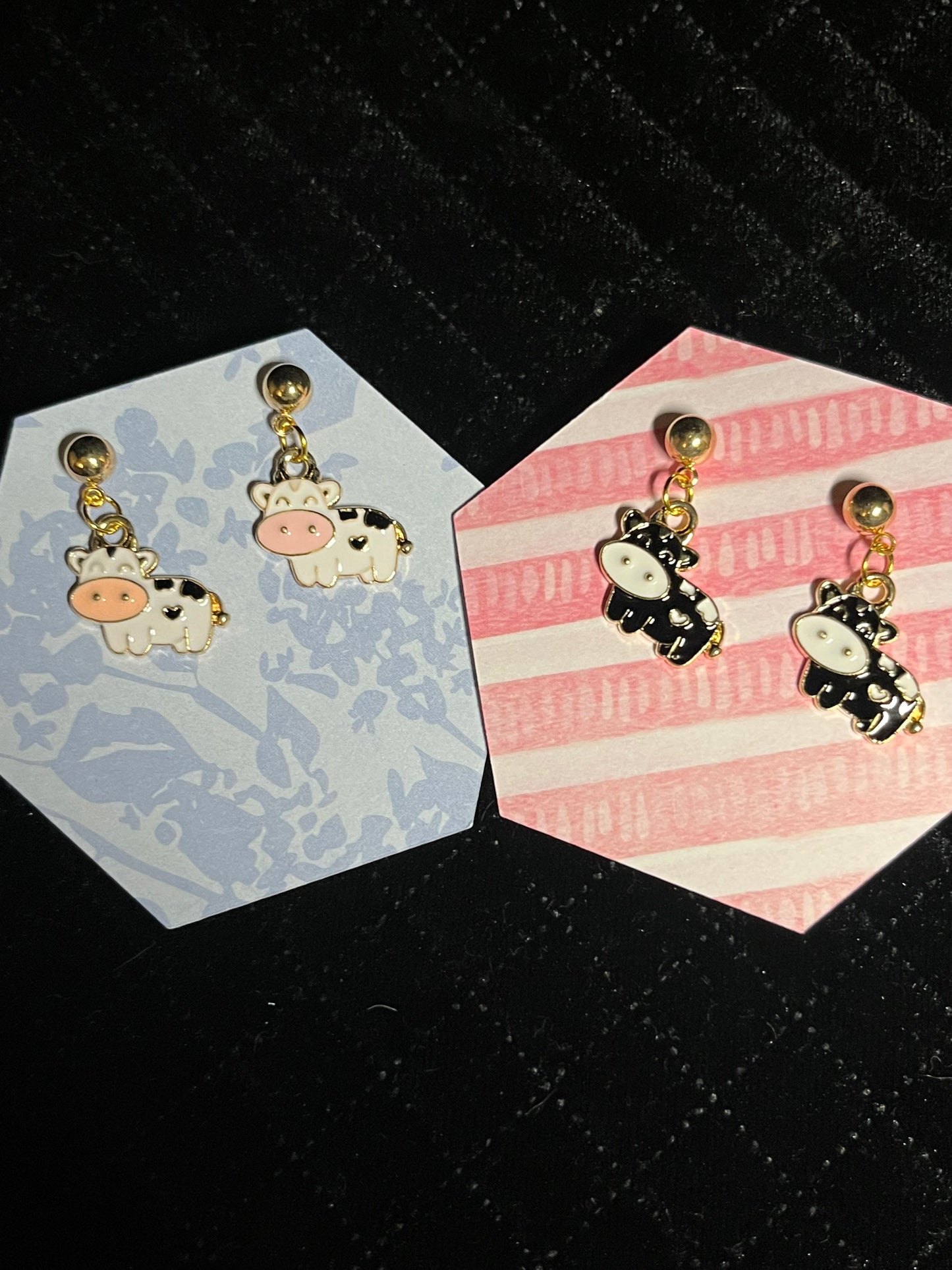 moo cow charmed studs