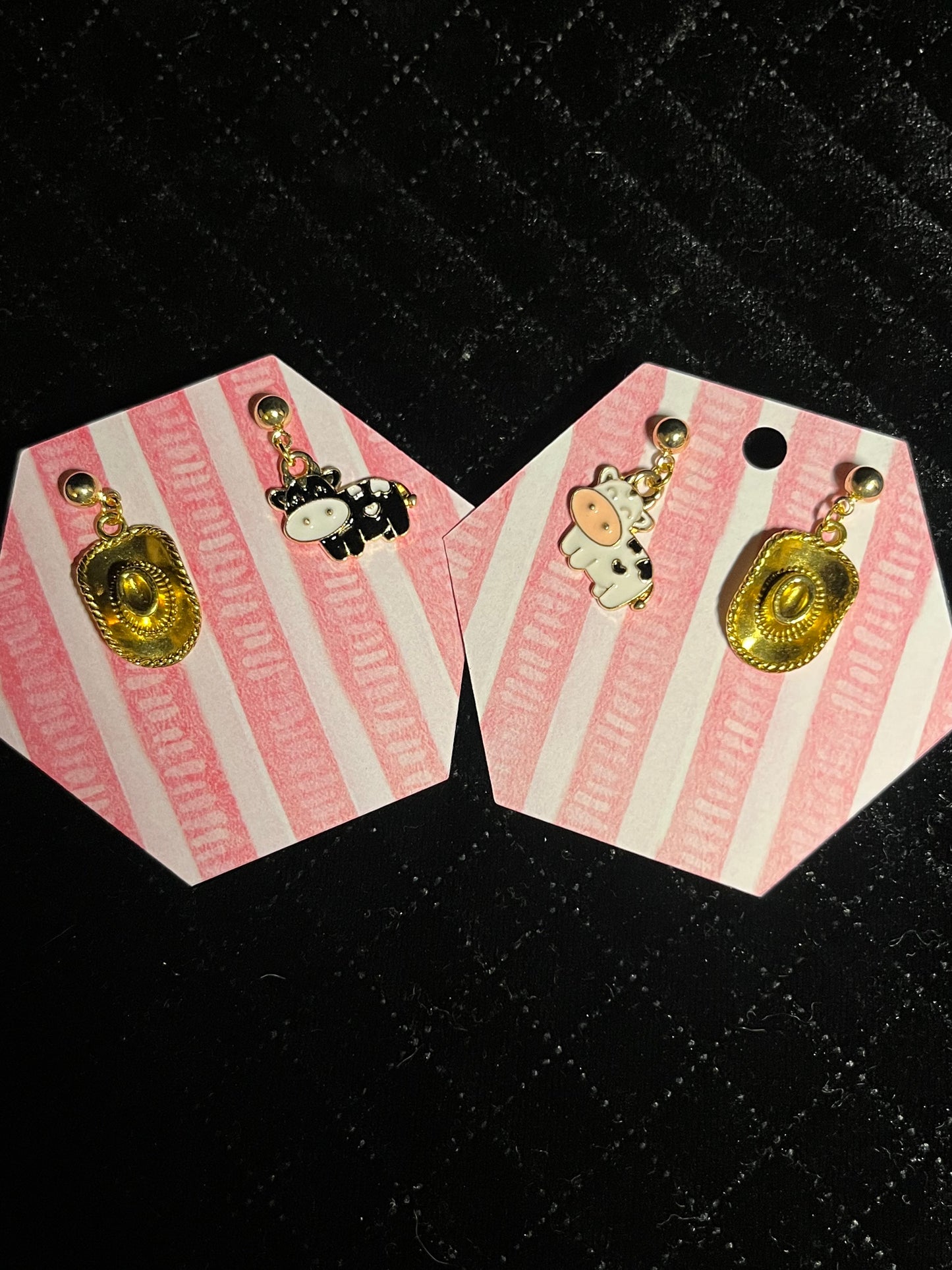 moo cow charmed studs