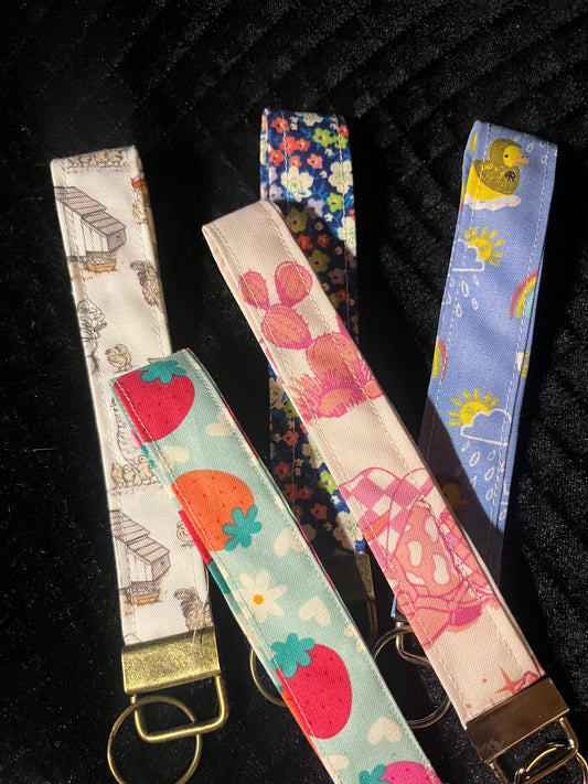 fabric key fobs