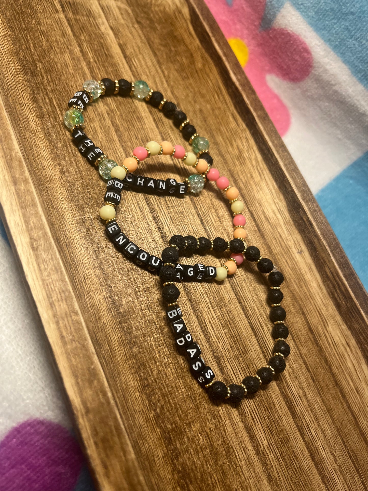 lil words bracelet