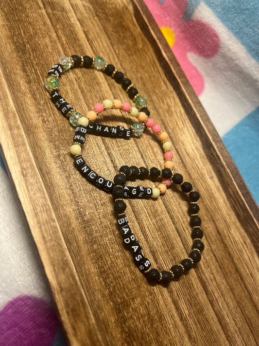 lil words bracelet