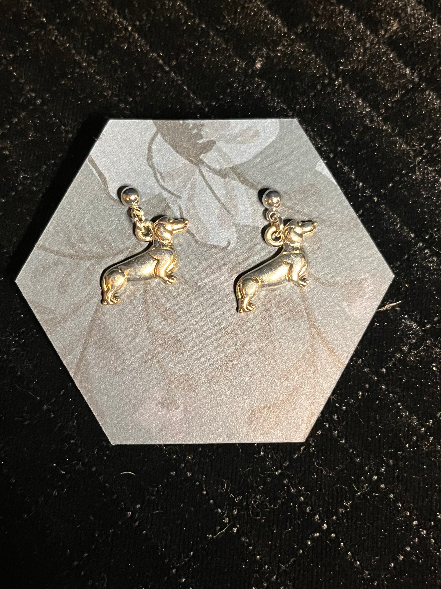 weiner dog charmed studs