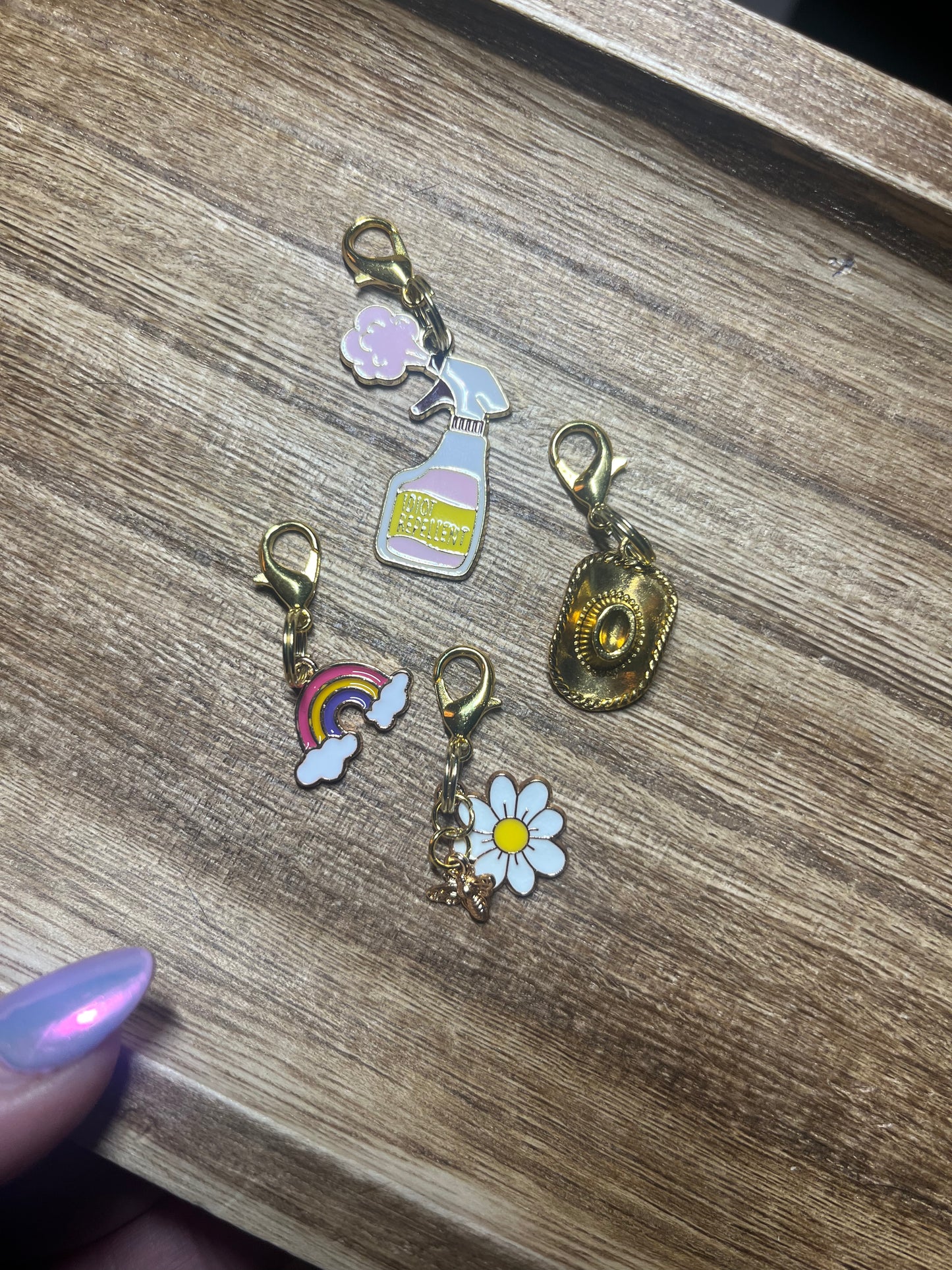 badge & bag charms