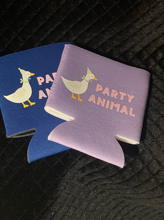 party animal can coozie
