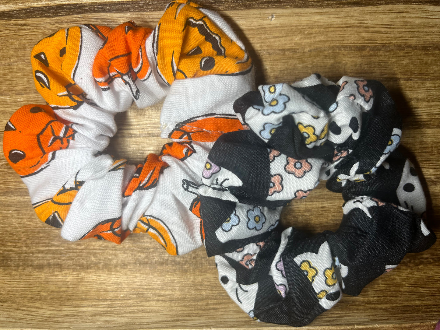 fall scrunchies